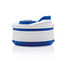 XD COLLECTION faltbarer Silikon-Becher, 350 ml, blau