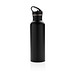 XD COLLECTION Sportflasche Deluxe aus Edelstahl, 710 ml, schwarz