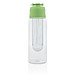 XD COLLECTION Verschließbare Aromaflasche, 700 ml, transparent/grün