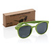 XD COLLECTION Weizenstroh Sonnenbrille ECO, grün