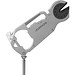 KEY TOOL active, silber, schwarz