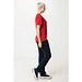 Iqoniq Yala Damen T-Shirt aus recycelter Baumwolle, rot, L