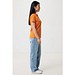 Iqoniq Yosemite Damen Piqué-Poloshirt aus rec. Baumwolle, orange, L