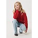 Iqoniq Yengo KidsHoodie mit Seitentaschen aus rec. Baumwolle, rot, 1112