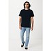 Iqoniq Kakadu relaxed T-Shirt aus recycelter Baumwolle, schwarz, XXS