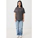 Iqoniq Kakadu relaxed T-Shirt aus recycelter Baumwolle, anthrazit, XXL