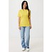 Iqoniq Sierra Lightweight T-Shirt aus recycelter Baumwolle, gelb, L