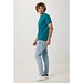 Iqoniq Brett T-Shirt aus recycelter Baumwolle, verdigris, XXL