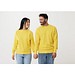 Iqoniq Etosha Lightweight Sweater aus recycelter Baumwolle, gelb, XXS