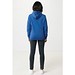 Iqoniq Jasper Hoodie aus recycelter Baumwolle, Königsblau, XXS