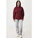 Iqoniq Yoho Relax-Hoodie aus recycelter Baumwolle, burgunderrot, L