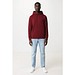 Iqoniq Rila Lightweight Hoodie aus recycelter Baumwolle, burgunderrot, XXS