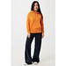 Iqoniq Rila Lightweight Hoodie aus recycelter Baumwolle, orange, M