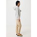 Iqoniq Yengo Hoodie mit Seitentaschen aus rec. Baumwolle, light heather grey, XS
