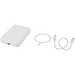 Acrab 15 W 5.000 mAh magnetische kabellose Powerbank mit 20 W PD aus recyceltem Kunststoff, weiss