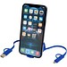 Alasia 100 cm 5-in-1 Kabel aus recyceltem Kunststoff und Aluminium, einziehbar, für Datenübertragung und mit 45W Schnellladung, royalblau