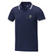 Amarago Polo mit abgesetztem Rand für Herren, navy, L