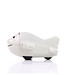 Anti-Stress-Figur Flugzeug, grau