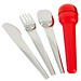 Besteckset RE98-CUTLA, rot