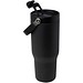 Bronx 900 ml RCS-zertifizierter Kupfer-Vakuum Isolierbecher aus Edelstahl mit Doppelfunktionsdeckel, schwarz