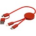 Citala 30 cm 5-in-1 Kabel aus recyceltem Kunststoff für Datenübertragung und 27W Schnellladung, Brick