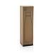 Eureka einwandige Wasserflasche aus RCS rec. Stainless-Steel, schwarz