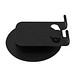 Faltbarer Stahl-Telefonhalter DESK MASTER,schwarz