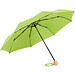 FARE® Mini-Taschenschirm ÖkoBrella, Holzgriff, limette