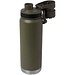 Fortis 700 ml RCS-zertifizierte, kohlensäure geeignete Kupfer-Vakuum Isolierflasche aus recyceltem Edelstahl, waldgrün