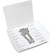 Geschenkartikel: ROMINOX® Key Tool Lion (22 Funktionen) im Motiv-Mäppchen Große Helden, silber