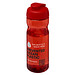 H2O Active® Eco Base 650 ml Sportflasche mit Klappdeckel, rot/ rot