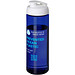 H2O Active® Eco Vibe 850 ml Sportflasche mit Klappdeckel, blau, weiß