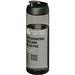 H2O Active® Eco Vibe 850 ml Sportflasche mit Klappdeckel, kohle, schwarz