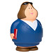 Herr Bert® Anti-Stress-Figuren Beraterin Berta®, bunt