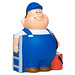 Herr Bert® Anti-Stress-Figuren Fensterputzer Bert®, bunt