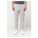 Iqoniq Cooper Jogger aus recycelter Baumwolle, heather grey