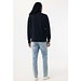 IQONIQ Elgon Quarter-Zip-Sweater aus rec. Baumwolle, schwarz, S