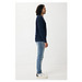 Iqoniq Etosha Lightweight Sweater aus recycelter Baumwolle, navy blau, XXL