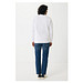 Iqoniq Etosha Lightweight Sweater aus recycelter Baumwolle, weiß, XXL
