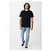 Iqoniq Kakadu relaxed T-Shirt aus recycelter Baumwolle, schwarz, M