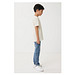 Iqoniq Koli Kids T-Shirt aus recycelter Baumwolle, natural raw, 11-12 y