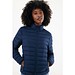 IQONIQ Maiko Damen Steppjacke aus recyceltem Polyester, navy blau, S