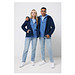 Iqoniq Makalu Herren Softshelljacke aus recyceltem Polyester, navy blau, XXXL