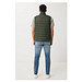 Iqoniq Meru Herren Bodywarmer aus recyceltem Polyester, khaki, L