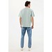 IQONIQ Nikko Heavyweight T-Shirt aus recycelter Baumwolle, Iceberg green, M