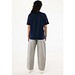 IQONIQ Nikko Heavyweight T-Shirt aus recycelter Baumwolle, navy blau, M