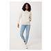 Iqoniq Rila Lightweight Hoodie aus recycelter Baumwolle, natural raw, XL