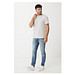 Iqoniq Sierra Lightweight T-Shirt aus recycelter Baumwolle, ungefärbte helles Grau, XXXL