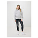 Iqoniq Torres ungefärbter Hoodie aus recycelter Baumwolle, heather grey, L