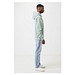 Iqoniq Yoho Relax-Hoodie aus recycelter Baumwolle, Iceberg green, XS